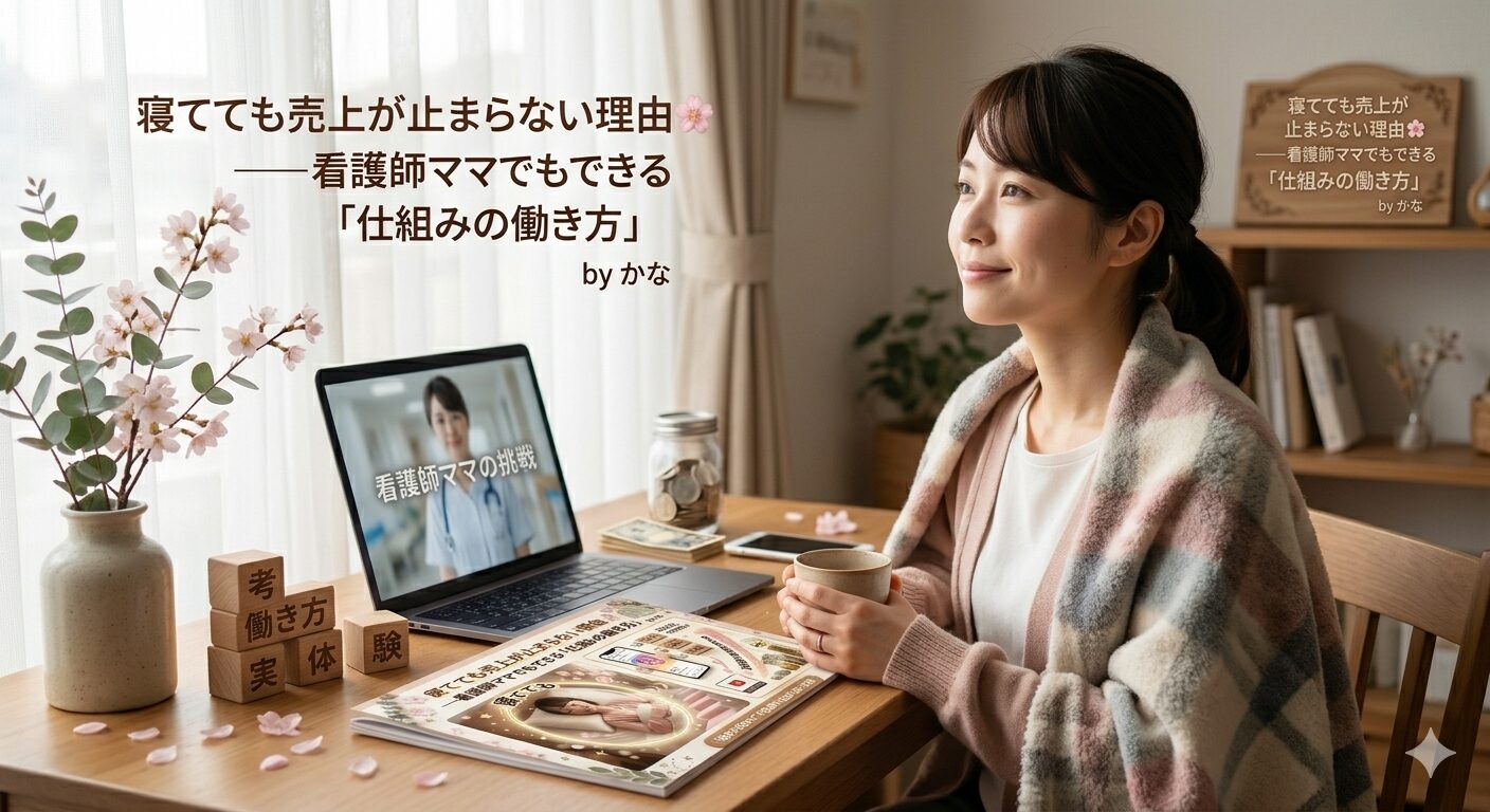 働く時間と収入は比例しない理由🌸